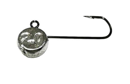Silver AJI BALL JIGHEAD #8 Hayabusa Hook for saltwater fishing