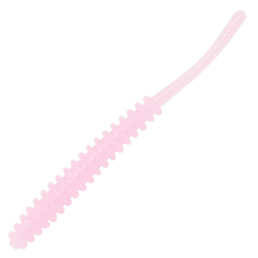 105 Glow Bubblegum- REINS AJI RINGER MID 2.5 Inch soft plastic lure