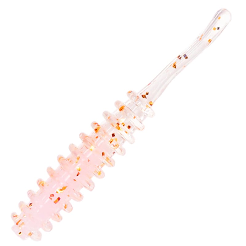724 Golden Pink- REINS AJI RINGER 1.5 Inch UV color soft plastic lure